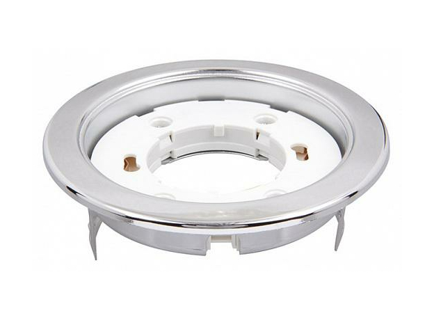 Светильник встраиваемый PGX53 никель глянцевый 10639.7 106x39 под лампу PLED GX53 Jazzway