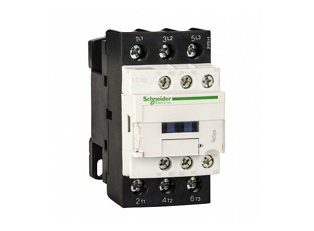 Контактор трехполюсный 3п 32А 220VAC 50/60 НО+НЗ LC1D32M7 Schneider Electric