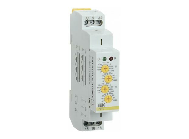 Реле циклическое ORT 1 контакт 12-240 В AC/DC ORT-S1-ACDC12-240V IEK Реле циклическое ORT 1 контакт 12-240 В AC/DC ORT-S1-ACDC12-240V IEK
