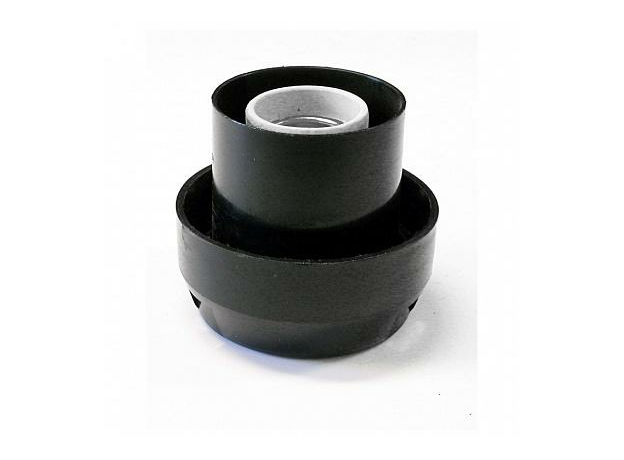 Основание UFP-А05AE BLACK для садово-парковых светильников. Тип соединения - резьбовой. Встроенный патрон Е27, пластик, черный 08449 Uniel