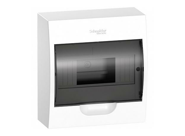 Бокс EASY9 1ряд 8модулей навесной прозрачный 200х184х94 EZ9E108S2SRU Schneider Electric