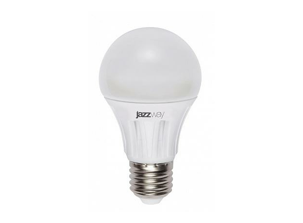 Лампа светодиодная 11,5Вт Е27 A60 5000К 900Лм матовая 230В грушевидная Jazzway