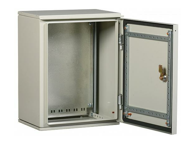 Ящик ЩМП 1-0 74 У1 IP65 GARANT 395х310х220 c монт.панелью 370х250 RAL7032/7035 IEK