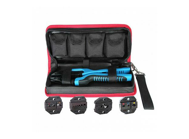 Пресс-клещи набор CTВ+4 с набором номерных матриц КВТ 75909