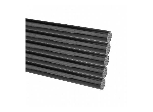 Стержни для клеевого пистолета d=11.3мм L=270мм Черный (10шт/уп) REXANT 09-1271 Стержни для клеевого пистолета d=11.3мм L=270мм Черный (10шт/уп) REXANT 09-1271