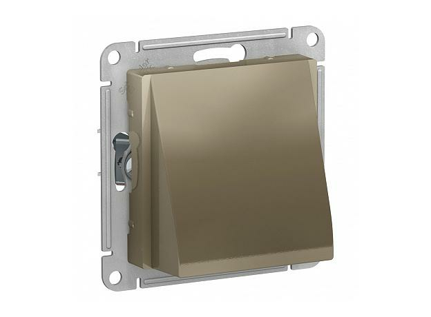 Вывод кабеля Atlasdesign скрытой установки механизм с накладкой шампань ATN000599 Schneider Electric Вывод кабеля Atlasdesign скрытой установки механизм с накладкой шампань ATN000599 Schneider Electric