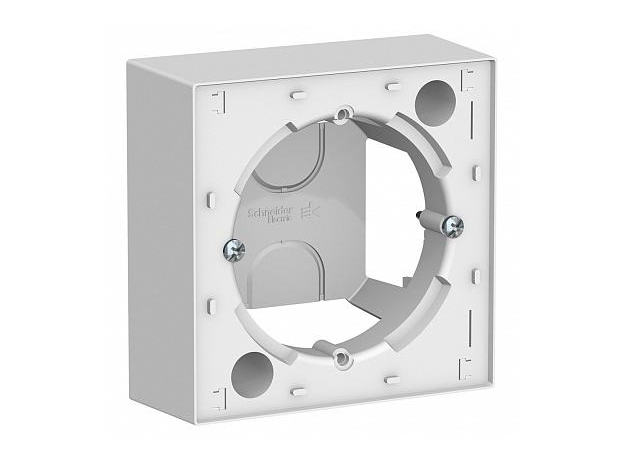 Коробка для наружного монтажа Atlasdesign белый ATN000100 Schneider Electric
