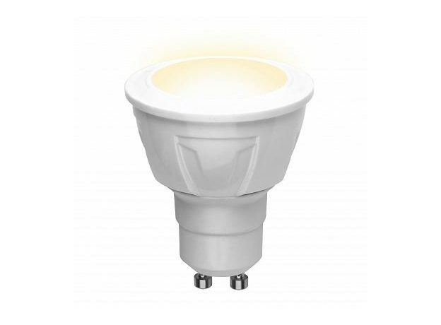 Лампа светодиодная 6,0Вт GU10 JCDR 3000К 500Лм матовая 175-250В софит Яркая ( LED-JCDR 6W/WW/GU10/FR PLP01WH ) UL-00002423 Uniel Лампа светодиодная 6,0Вт GU10 JCDR 3000К 500Лм матовая 175-250В софит Яркая ( LED-JCDR 6W/WW/GU10/FR PLP01WH ) UL-00002423 Uniel