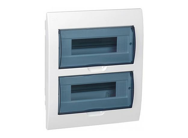 Бокс ЩРВ-П 24 модулей встраиваемый пластик IP41 (MKP12-V-24-40-10) IEK