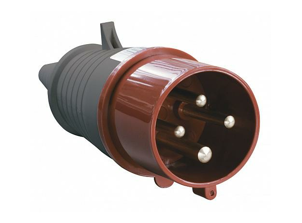 Вилка кабельная силовая 024 3Р+РЕ 32А 380В переносная IP44 (PSR02-032-4) IEK