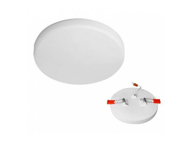 Светильник светодиодный ДВО 18Вт PLED DL3 WH 4000K 1350Лм d100-130мм встраиваемый круглый IP40 .5020375 Jazzway Светильник светодиодный ДВО 18Вт PLED DL3 WH 4000K 1350Лм d100-130мм встраиваемый круглый IP40 .5020375 Jazzway