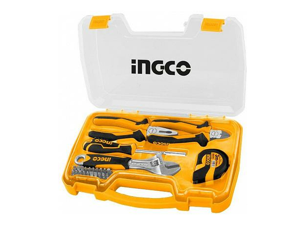 Набор инструмента 25 предметов в кейсе INGCO INDUSTRIAL HKTH10258