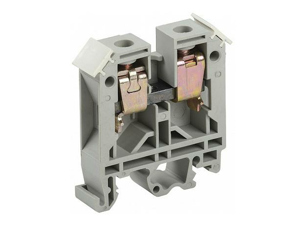 Клемма зажимная 16 мм.кв (JXB-100 ) (ЗНИ-16 мм2) СЕРЫЙ (YZN10-016-K03) IEK