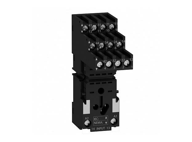 Реле миниатюрное РОЗЕТКА для RXM4A RXZE2S114M TE Schneider Electric