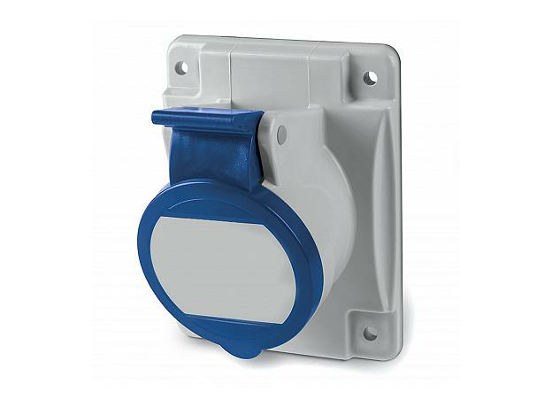 Розетка панельная с наклоном IP44 16А 2P+E 230В DIS4131663 DKC