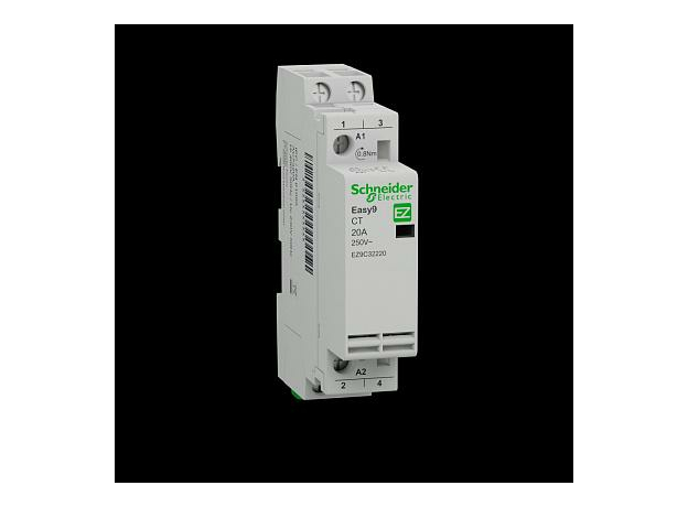 Контактор модульный EASY9 CT 20A 2НО 230/250В АС 50ГЦ EZ9C32220 Schneider Electric