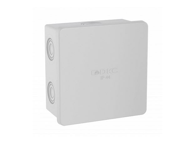 Коробка распределительная открытой установки 80х80х40мм с кабельными вводами, IP44, 6 вводов код 53700 DKC Коробка распределительная открытой установки 80х80х40мм с кабельными вводами, IP44, 6 вводов код 53700 DKC