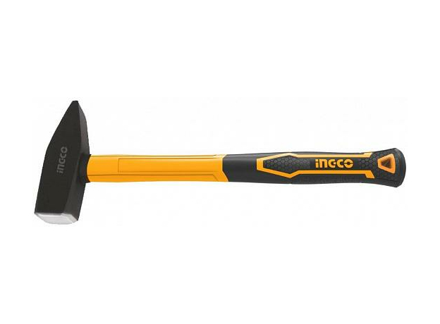 Молоток слесарный 300гр; кованный; ручка из фибергласса INGCO HMH880300