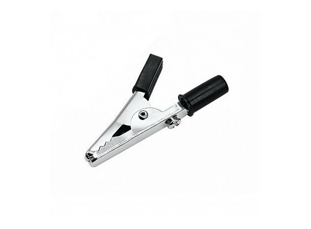 Зажим "Крокодил" 5А 55мм FD-1706 Rexant (черный)