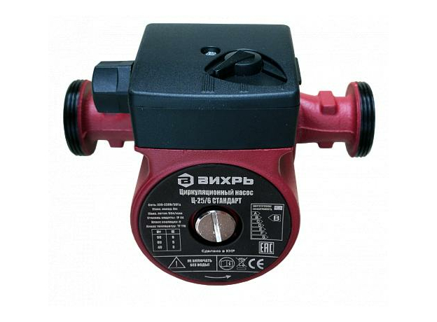 Насос циркуляционный Ц-25/6 СТАНДАРТ Вихрь 68/7/7