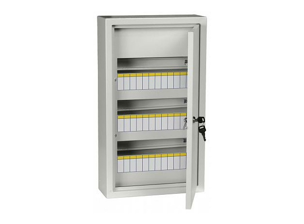 Щит ЩРн-36з-1 36 УХЛ3 IP31 с замком 540х310х120 (ВхШхГ) MKM14-N-36-31-Z IEK