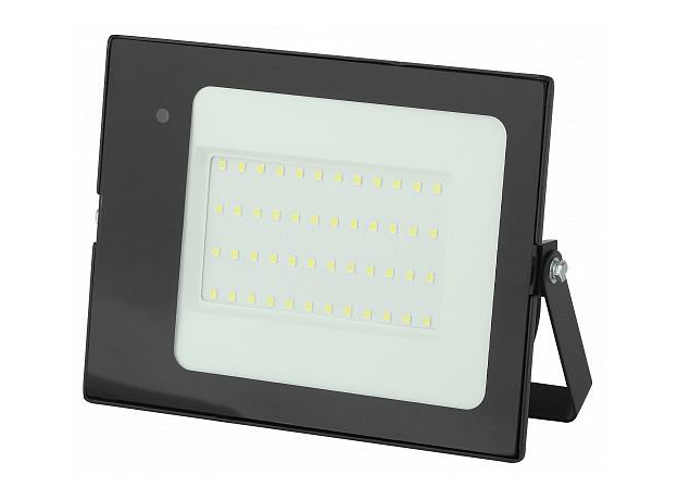 Прожектор светодиодный 50Вт LPR-041-1-65K-050 со встроенным микроволновым датчиком движения 6500К 3500Лм IP65 Б0043576 ЭРА