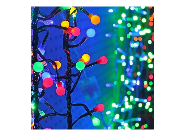 Гирлянда (электрогирлянда) светодиодная Шарики жемчужные LDBL048M-10-C внутр 48 Led , мульти .4610003324957 SHLIGHTS