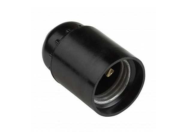 Патрон для лампы ULH-01-Е27-Bakelite подвесной. Карболитовый Е27 11020 Uniel
