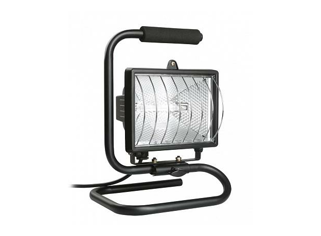 Прожектор галогеновый уличный 500Вт ИО500П переноска R7s IP54 LPI03-1-0500-K02 IEK