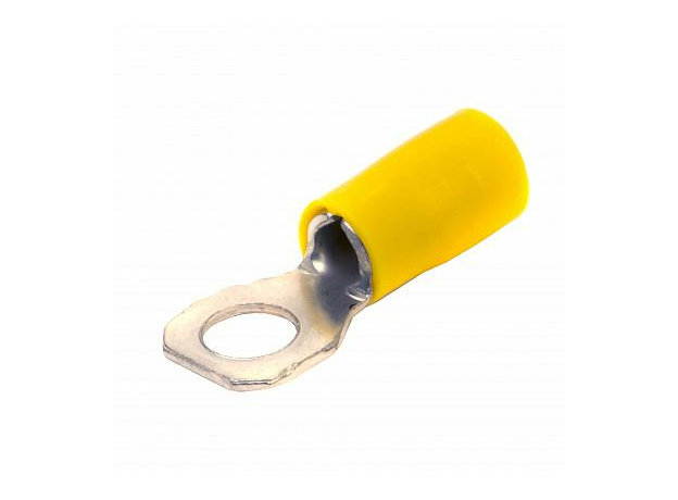 Наконечник с отверстием под винт и изолированным фланцем 2,5-6 кв.мм 6,2 мм (НКИ) код 2C6P DKC Наконечник с отверстием под винт и изолированным фланцем 2,5-6 кв.мм 6,2 мм (НКИ) код 2C6P DKC