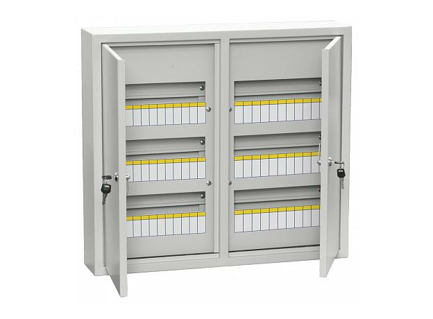 Щит ЩРн-72з-1 36 УХЛ3 IP31 с замком, ниша 540х600х120 (ВхШхГ) MKM14-N-72-31-Z IEK