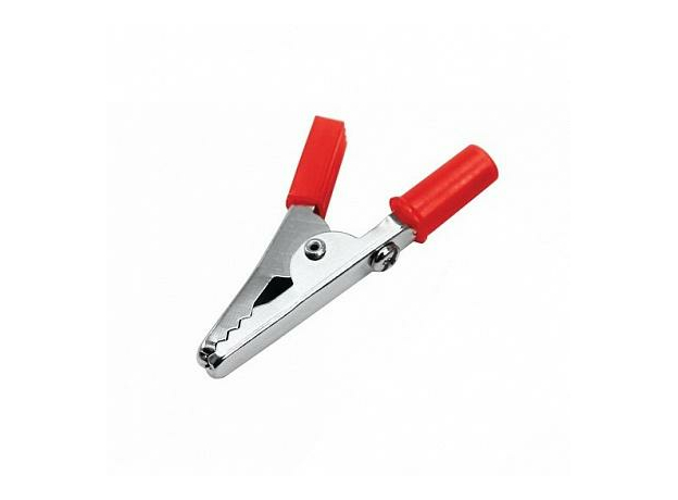 Зажим "Крокодил" 5А 55мм FD-1706 Rexant (красный)