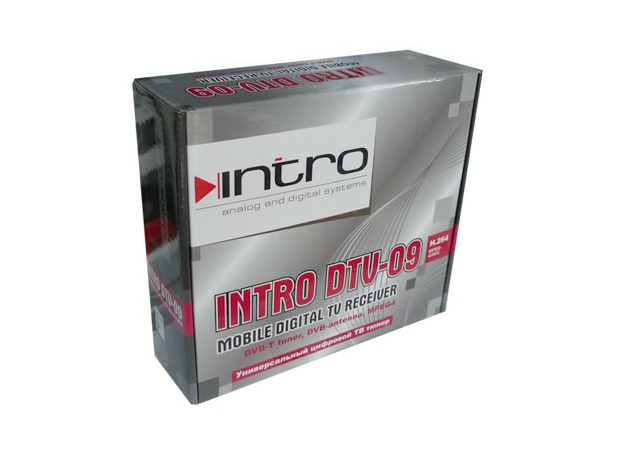 Цифровой TV-тюнер INTRO DTV-09
