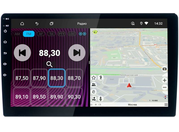 2DIN USB-магнитола Incar TSA-7090D на Android 10 с навигацией, 9"