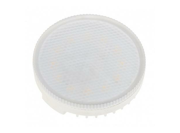 Лампа светодиодная диммируемая 8,0Вт GX53 5000К 640Лм матовая 230В таблетка PLED-Dim диммируемая.5011281 JazzWay