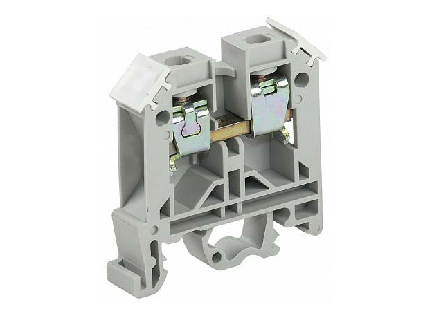 Клемма зажимная 10 мм.кв (JXB-70) (ЗНИ-10 мм2) СЕРЫЙ (YZN10-010-K03) IEK