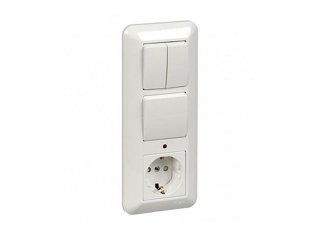 Блок BK2VR-007A-B с индикацией Wessen Schneider Electric