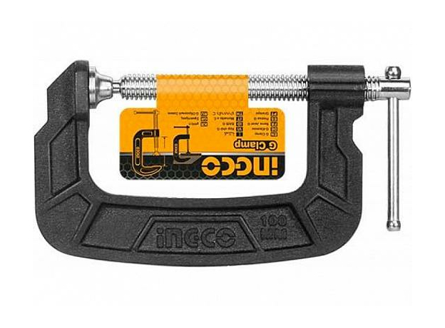 Струбцина G образная 4"/100mm INGCO INDUSTRIAL HGC0104 Струбцина G образная 4"/100mm INGCO INDUSTRIAL HGC0104