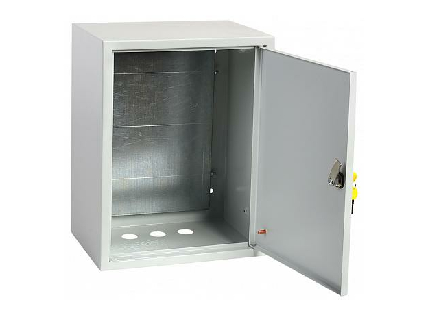 Щит металлический ЩМП-1-0 IP31 с монтажной панелью 395х310х220мм (ВхШхГ) GENERICA УХЛ3 RAL7035 YKM40-01-31-G IEK