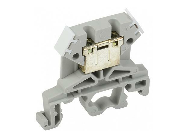 Клемма зажимная 2-4 мм.кв* (JXB-35) (ЗНИ-4 мм2) СЕРЫЙ (YZN10-004-K03) IEK