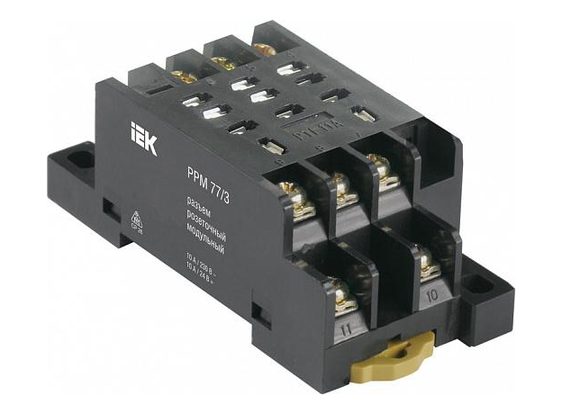 IEK Разъем РРМ78/3(PYF11A) для РЭК78/3(MY3) модуль (RRP20D-RRM-3)