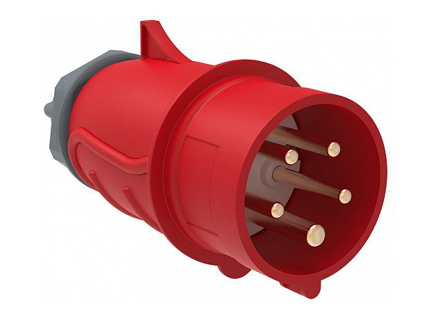 Вилка ССИ-025 MAGNUM переносная 32А 6ч/200/346-240/415В 3Р+РЕ+N IP44 (PSN02-032-5) IEK