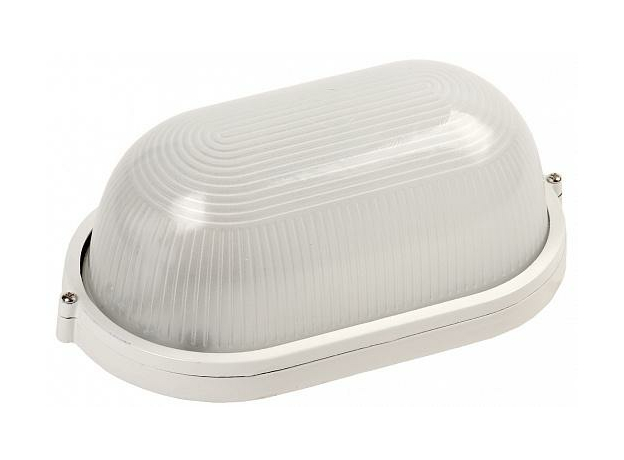 Светильник потолочный промышленный 1201 НПП большой овал белый 1*100Вт Е27 IP54 IEK