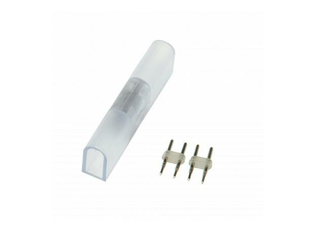 Соединитель для NEON прямой 220В UTC-K-12-N21 CLEAR 010 POLYBAG прозр UL-00007238 Uniel /10шт/