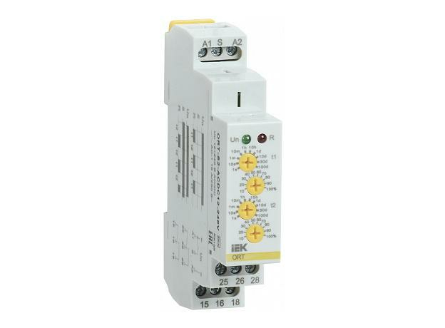 Реле циклическое ORT 2 контакта 12-240 В AC/DC ORT-S2-ACDC12-240V IEK