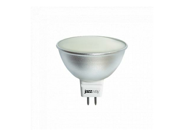 Лампа светодиодная 6.0Вт GU5.3 PLED-ECO-JCDR 3000К 500Лм 220В матовая, теплый .1013644 Jazzway Лампа светодиодная 6.0Вт GU5.3 PLED-ECO-JCDR 3000К 500Лм 220В матовая, теплый .1013644 Jazzway