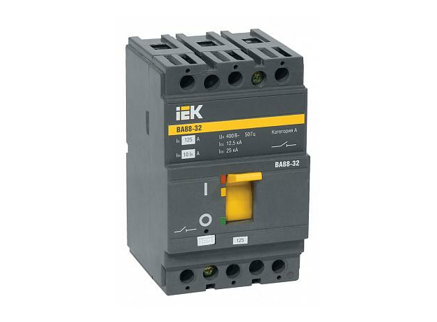 Выключатель автоматический трехполюсный 25А ВА88-32 25кА ВА88-32 (SVA10-3-0025) IEK