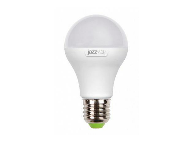 Лампа светодиодная 10,0Вт Е27 A60 5000К 790Лм матовая 230В груша .1033727 JazzWay