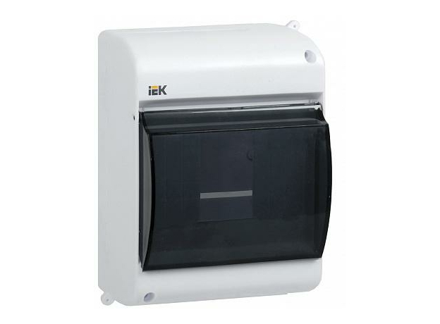 Бокс КМПн 2/4 с прозрачной крышкой для четырех автоматических выключателей, IP30 (MKP42-N-04-30-12) IEK