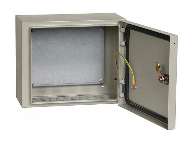 Корпус металлический ЩМП-2.3.1-0 74 У2 IP54 250х300х150 (ВхШхГ) с монтажной панелью YKM40-231-54 IEK